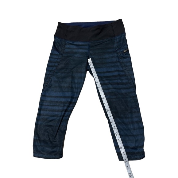 Lululemon Run Top Speed Crop Good Vibes Cropped Leggings Size 4 - Picture 9 of 10